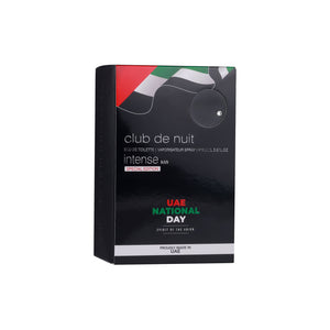 
                  
                    CLUB DE NUIT INTENSE MAN UAE NATIONAL DAY SPECIAL EDITION
                  
                